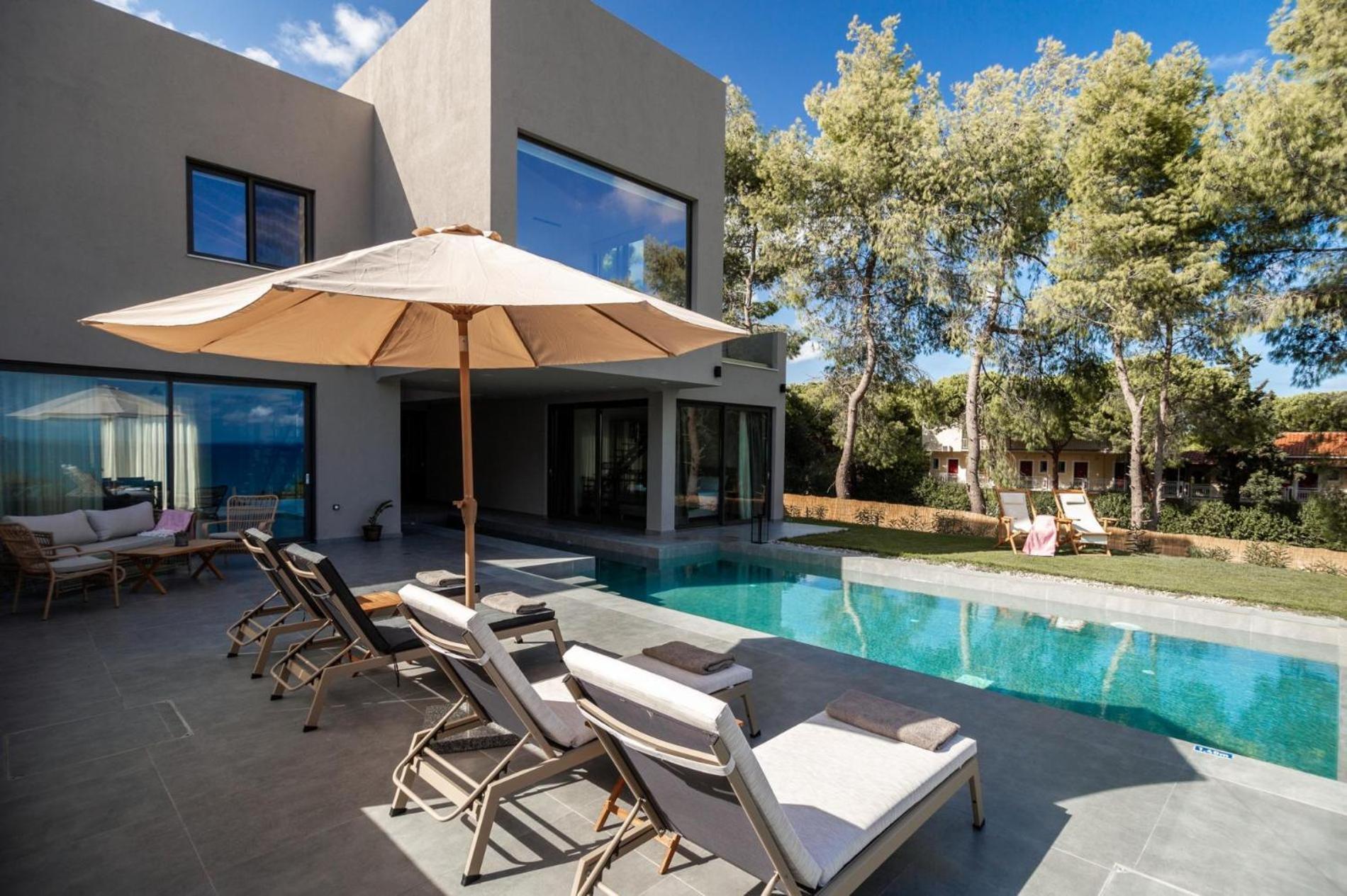 Luxury Villa Mon I Vassilikos Василикос Экстерьер фото