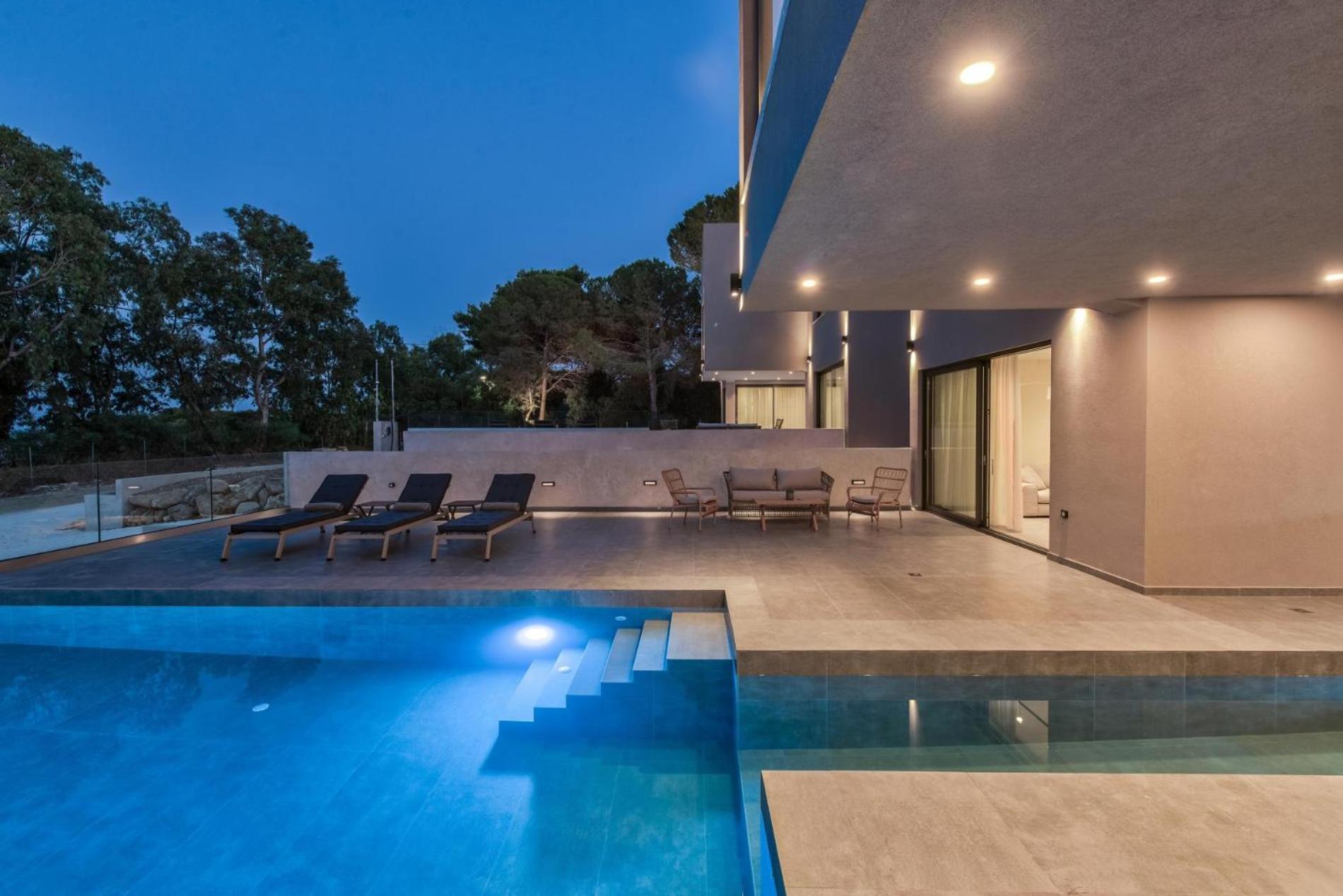 Luxury Villa Mon I Vassilikos Василикос Экстерьер фото