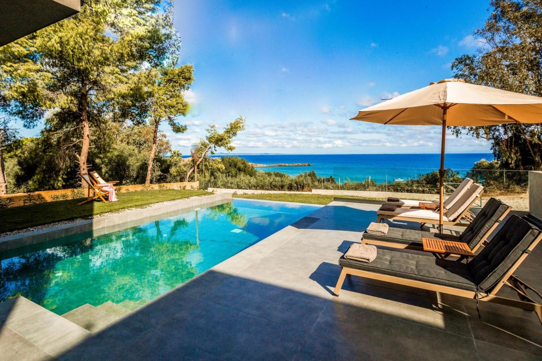 Luxury Villa Mon I Vassilikos Василикос Экстерьер фото
