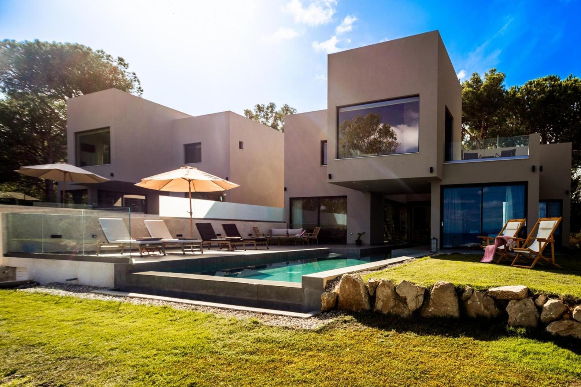 Luxury Villa Mon I Vassilikos Василикос Экстерьер фото